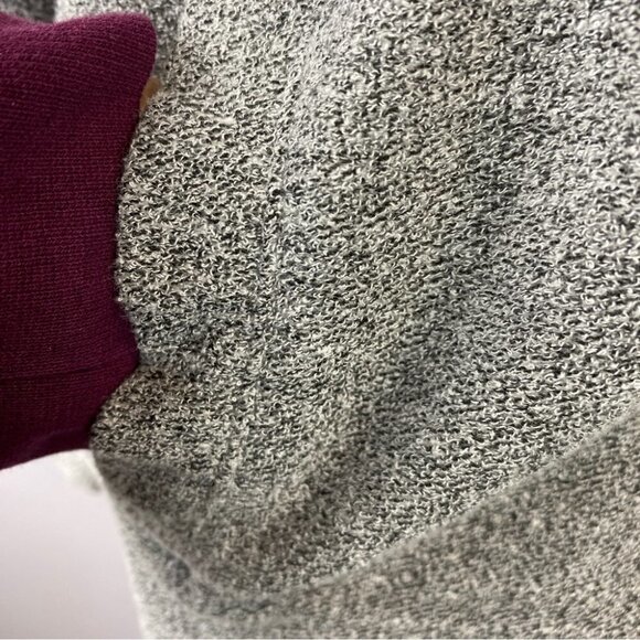 Pacsun Cotton Blend Lounge Comfy Side Zipper Long Sleeve Hoodie Large Grey - Picture 7 of 9